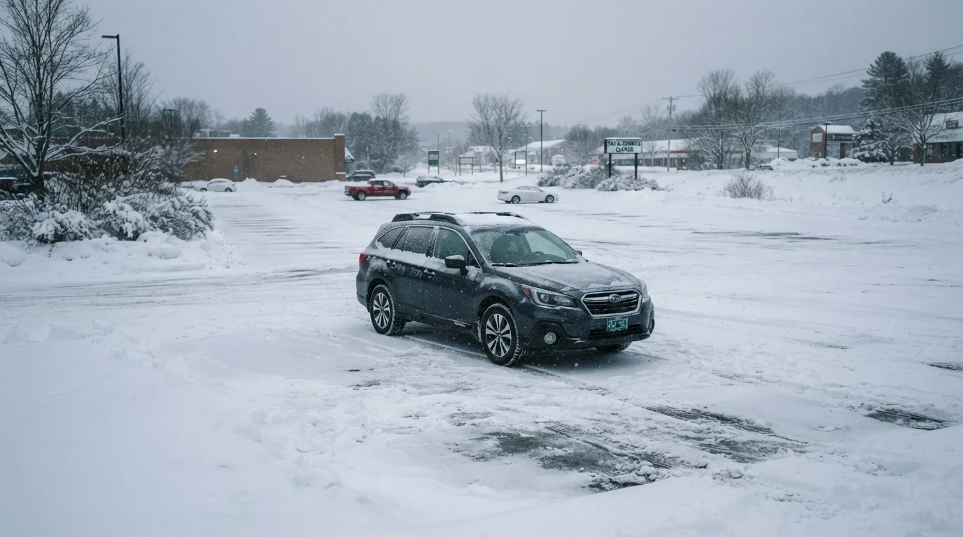 Before You Pull Out of a Winter Parking Lot: A Pre-Drive Safety Checklist