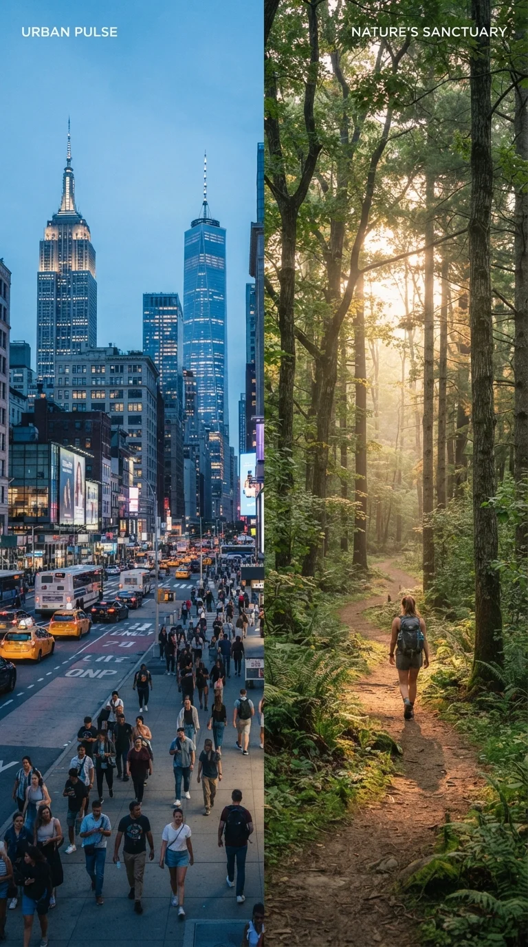 City Break vs. Nature Retreat: How to Match a Destination to What You Actually Need