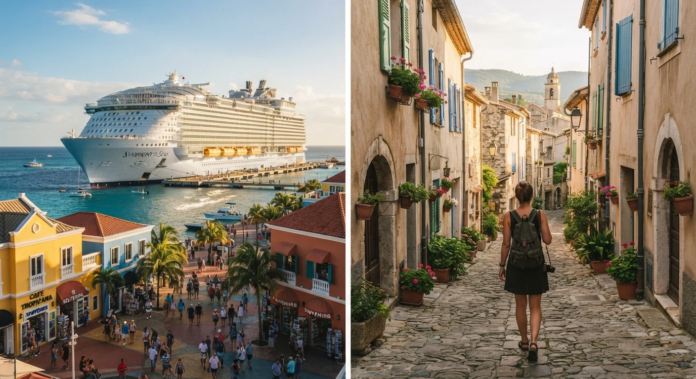 Cruising vs. Independent Travel: What Each Approach Actually Looks Like on the Ground