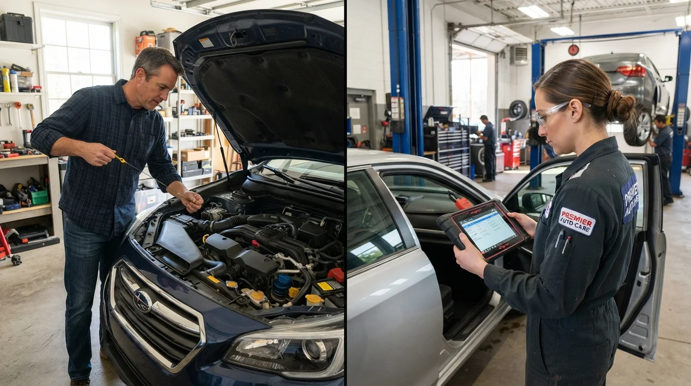 DIY Car Maintenance vs. Taking It to a Shop