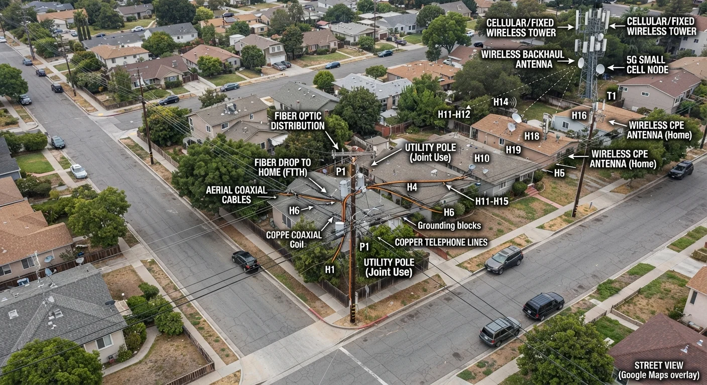 Fiber, Cable, DSL, and Fixed Wireless: What's Actually Different