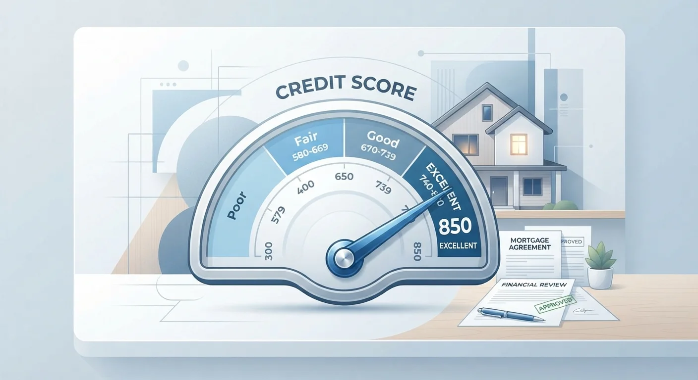 How Your Credit Score Shapes the Mortgage You Qualify For