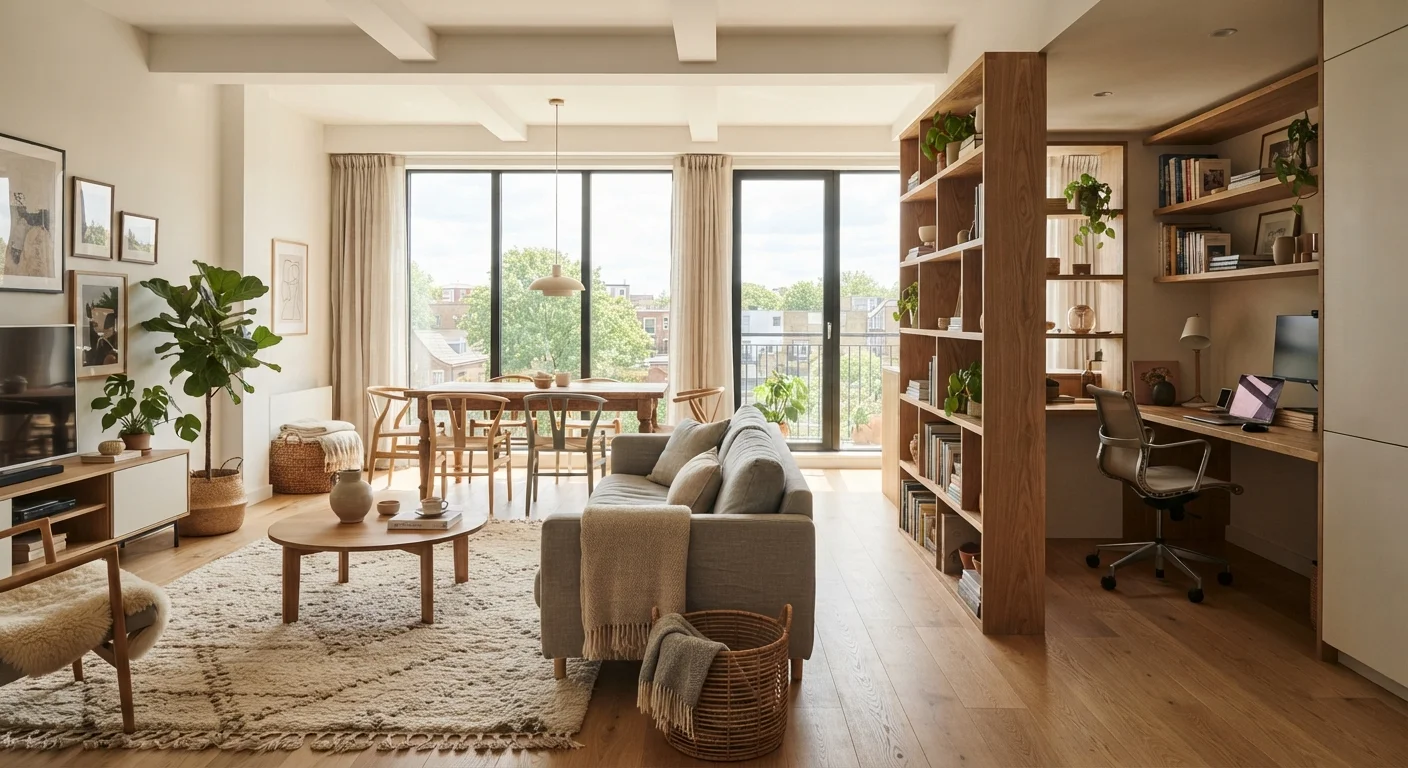 Open-Plan Living: Defining Zones Without Building Walls