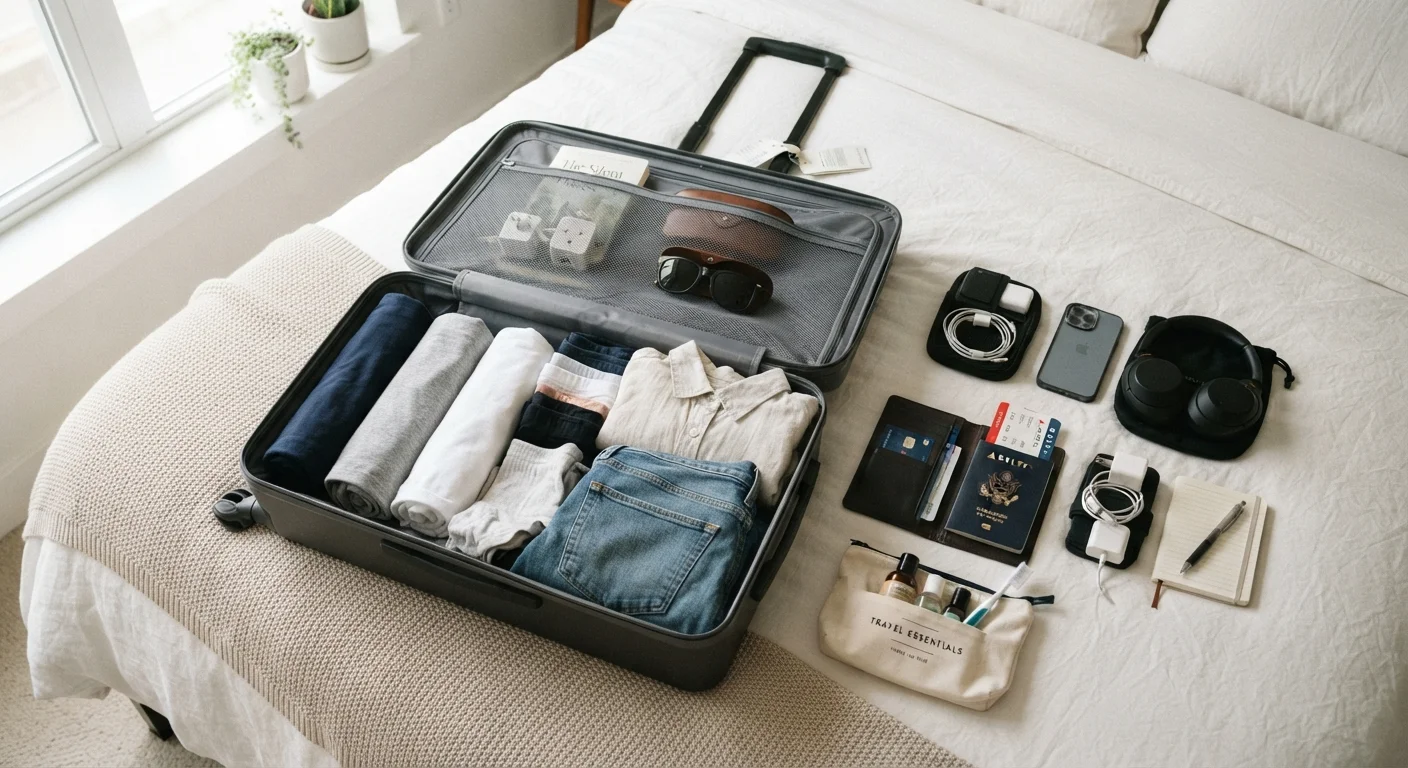 Packing for Any Trip in Under an Hour