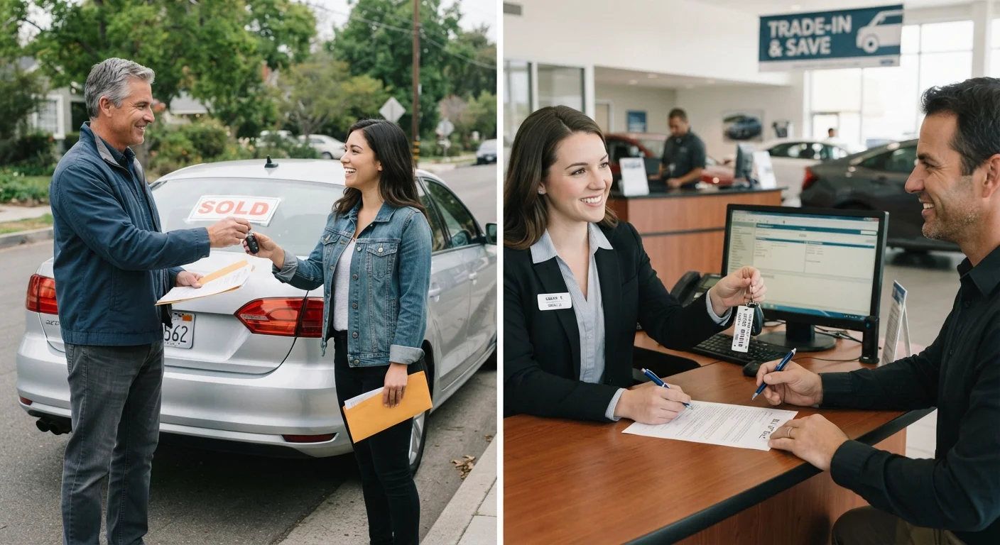 Private Party Sale vs. Dealership Trade-In: Understanding the Trade-Offs