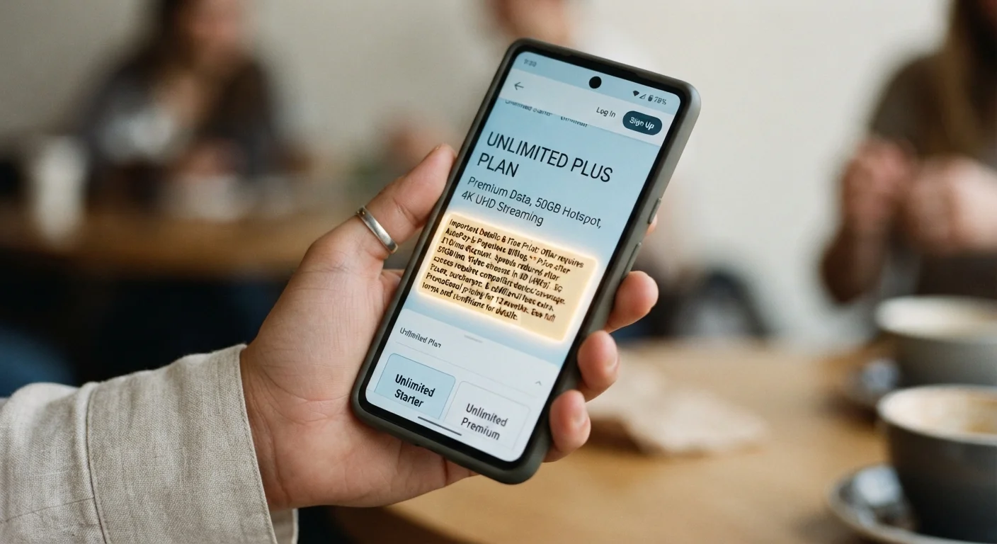 Unlimited Data Plans: What the Fine Print Usually Says