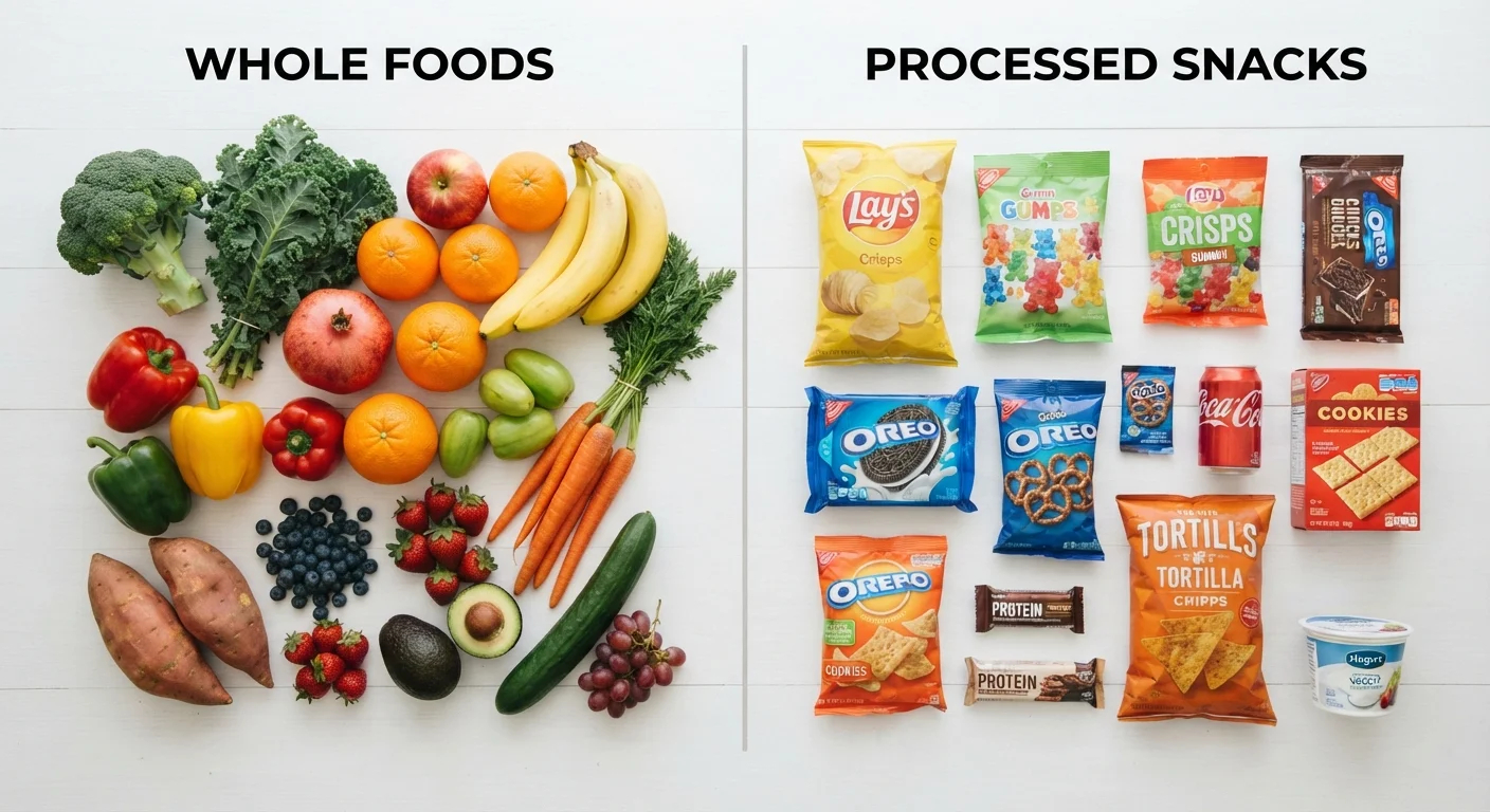 Whole Foods vs. Processed Foods: What the Difference Really Means for Your Diet